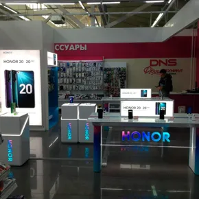 Оформление бренд зоны в городах Москва, Санкт-Петербург, Ростов-на-Дону, Екатеринбург, Казань