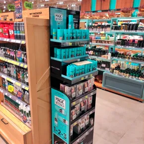 Оформление дисплея в городах Хабаровск, Пермь, Челябинск, Новосибирск, Казань, Самара, Санкт-Петербург, Москва, Краснодар, Сочи, Иркутск